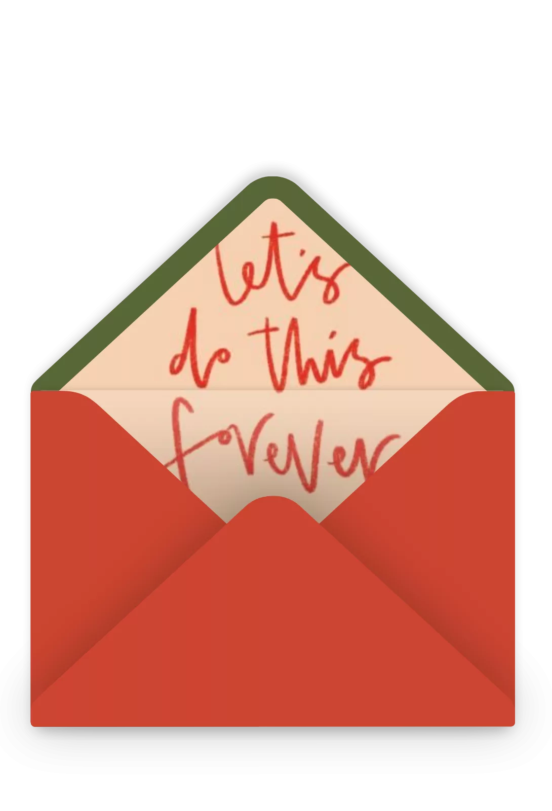 Modèle Let's do this forever – Amour