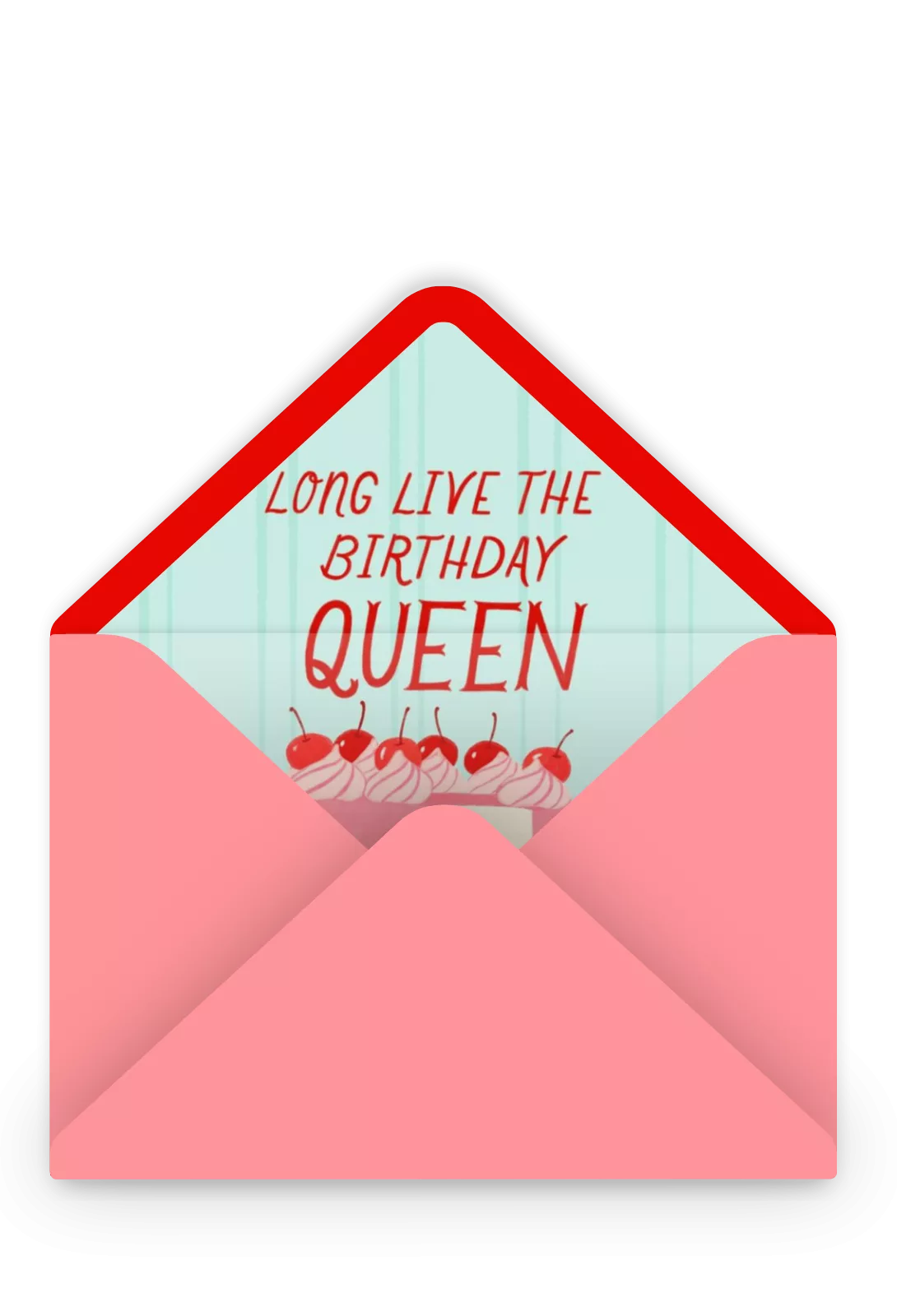 Modèle Long Live The Birthday Queen – Anniversaire (vœux)