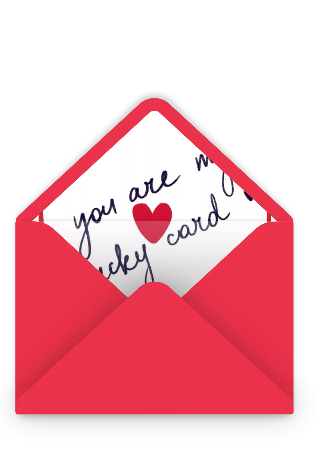Modèle My Lucky Card – Amour