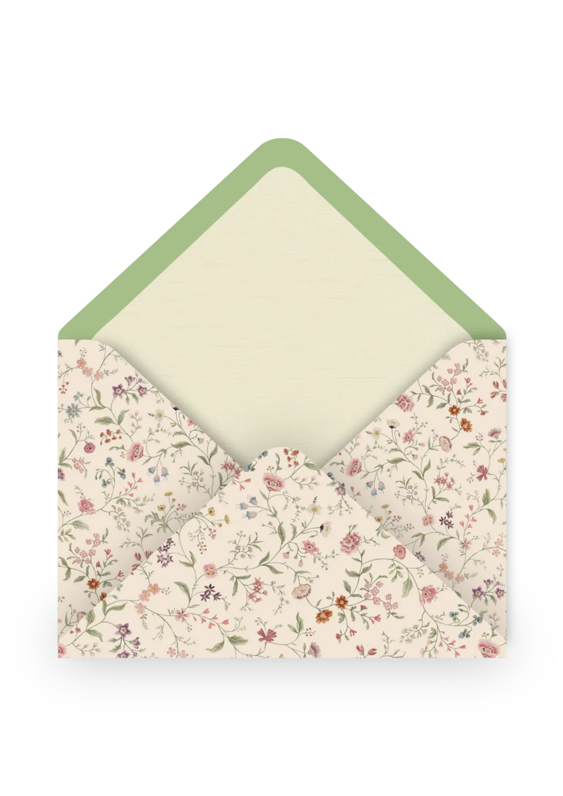 Modèle Papillons Vert Corail – Mariage